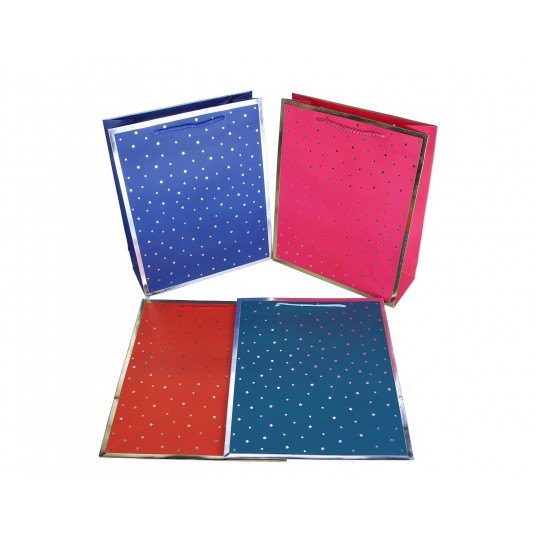 Torebka mix kol w gwiazdki 32cm/26cm/10cm -zdjęcie numer 1