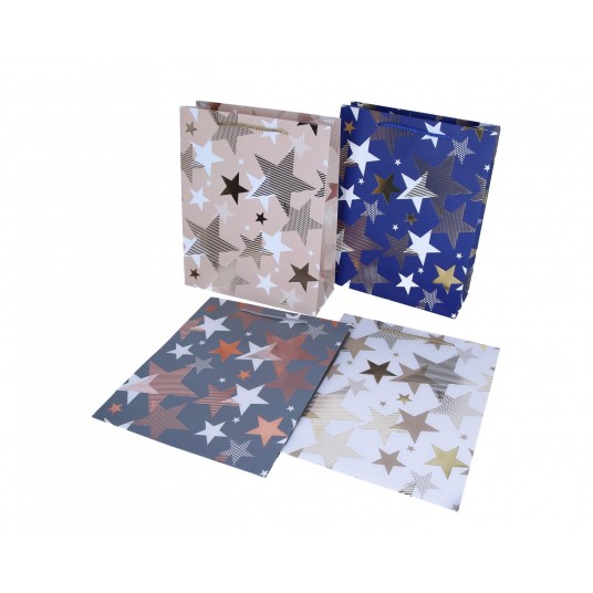 Torebka ozdobna mix kol. 32cm/26cm/10cm -zdjęcie numer 1