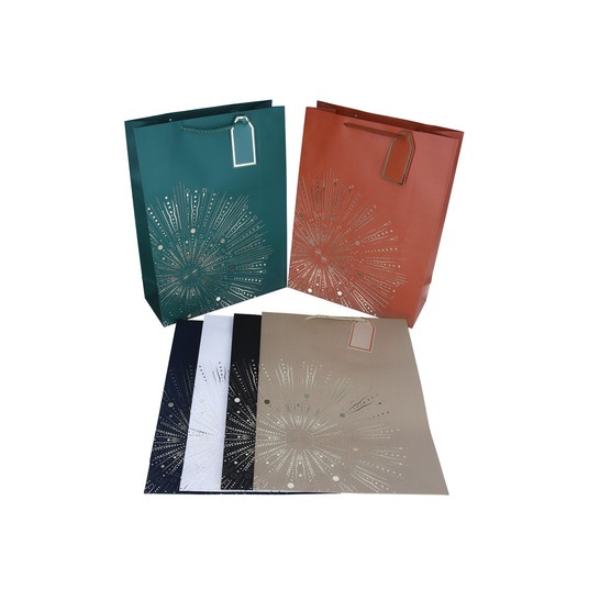 Torebka ozdobna mix kol. 43cm/31cm/12cm -zdjęcie numer 1