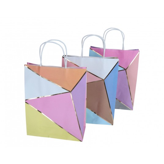 Torebka papierowa mix 3wzory 31cm/24cm/10cm -zdjęcie numer 1