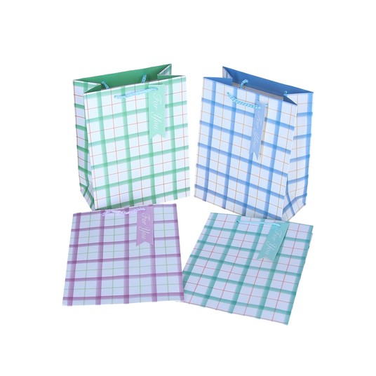 Torebka papierowa mix 4 kol.23cm/18cm/10cm -zdjęcie numer 1