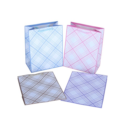 Torebka papierowa mix 4 kol.23cm/18cm/10cm -zdjęcie numer 1