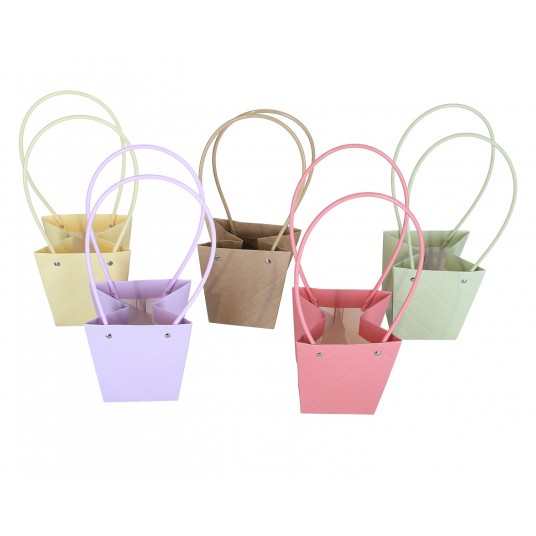 Torebki papierowe mix kol. 13cm/13cm/9cm -zdjęcie numer 2
