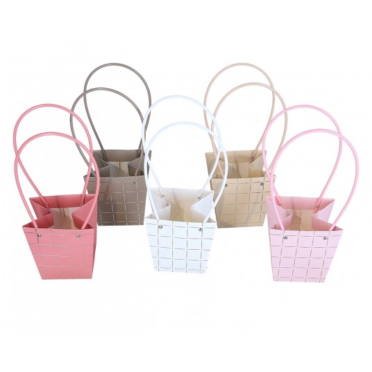 Torebki papierowe mix kol.13cm/13cm/9cm -zdjęcie numer 1