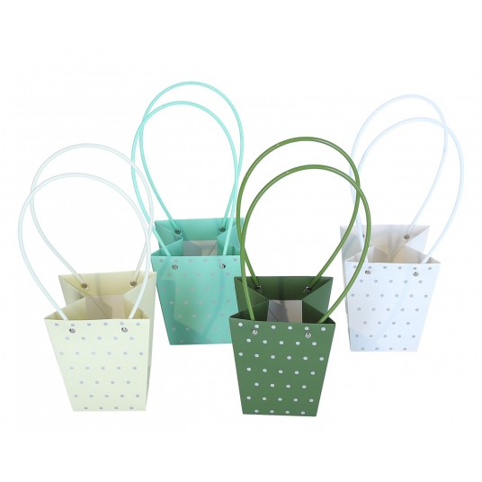 Torebki papierowe mix kol 15,5cm/12cm/9cm -zdjęcie numer 1