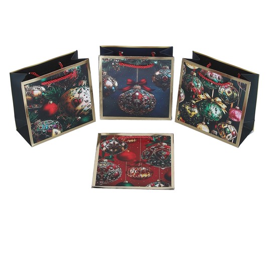 Torebki papierowe mix kol 15cm/15cm/7cm -zdjęcie numer 1