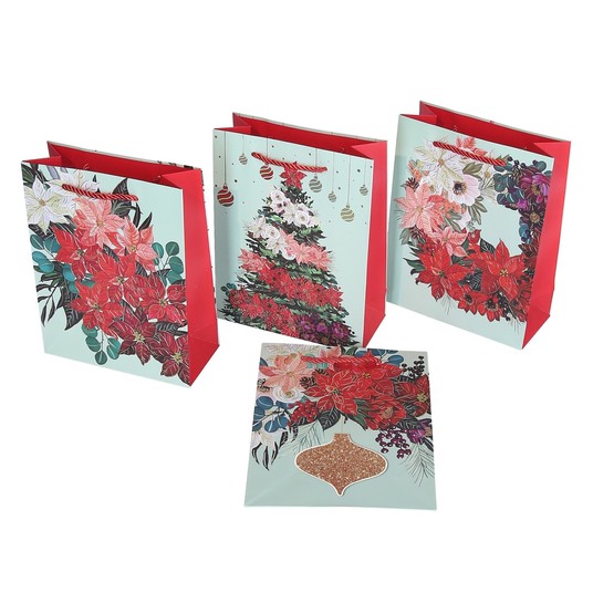 Torebki papierowe mix kol 23cm/18cm/8cm -zdjęcie numer 1