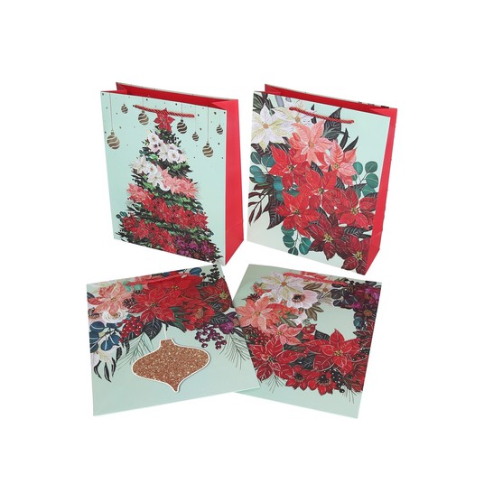 Torebki papierowe mix kol 32cm/26cm/10cm -zdjęcie numer 1