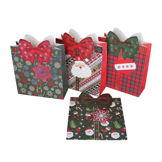 Torebki papierowe mix kol 32cm/26cm/10cm -zdjęcie numer 1