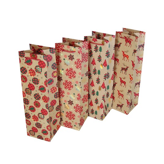 Torebki papierowe mix kol.38cm/11cm/11cm -zdjęcie numer 1