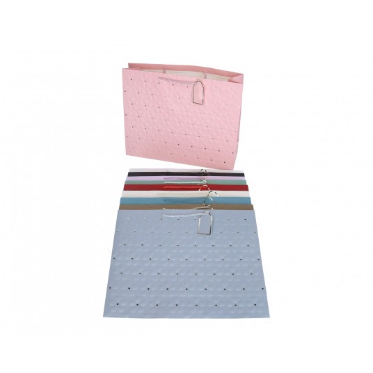 Torebki papierowe mix kol. 40cm/50cm/15cm -zdjęcie numer 1