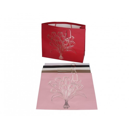 Torebki papierowe mix kol 40cm/50cm/15cm -zdjęcie numer 1