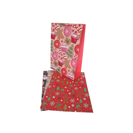 Torebki papierowe mix kol 72cm/51cm/18cm -zdjęcie numer 1
