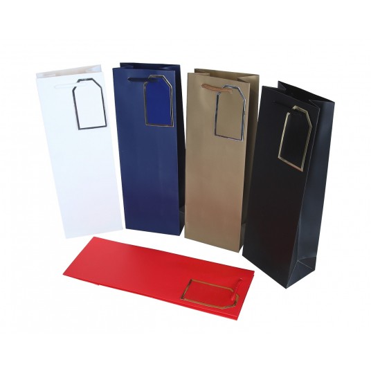 Torebki papierowe na alkohol 12,7*8,3*36cm -zdjęcie numer 1