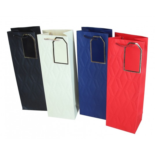 Torebki papierowe na alkohol 12,7x8,3x36cm -zdjęcie numer 2