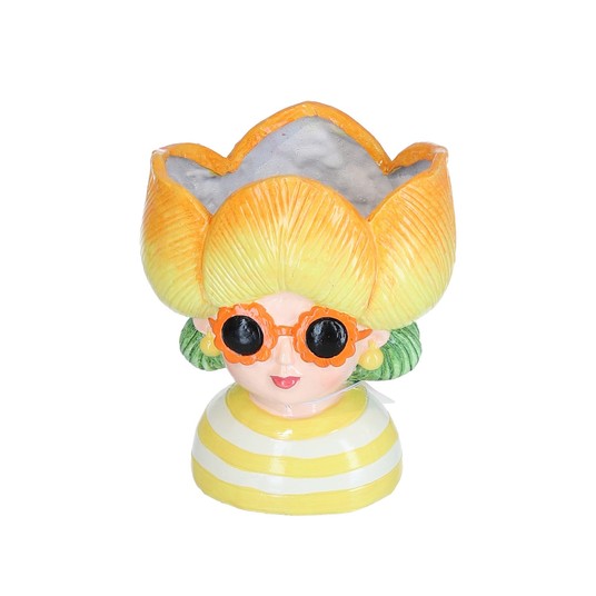 Wazon ozdobny do kompozycji 21cm/18cm -zdjęcie numer 1