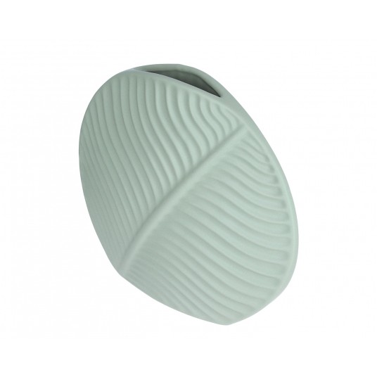Wazon ozdobny pistacjowy 25cm/26cm/7cm -zdjęcie numer 1