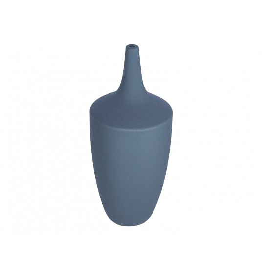 Wazon ozdobny szary śr 11cm/25cm -zdjęcie numer 1