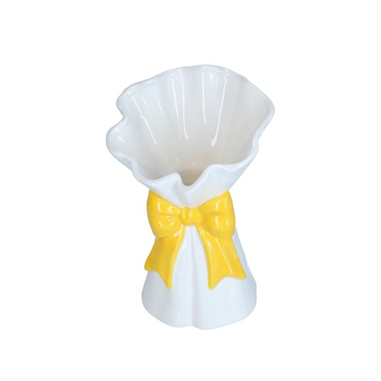 Wazon z ceramiki do kompozycji 21cm/14cm -zdjęcie numer 1