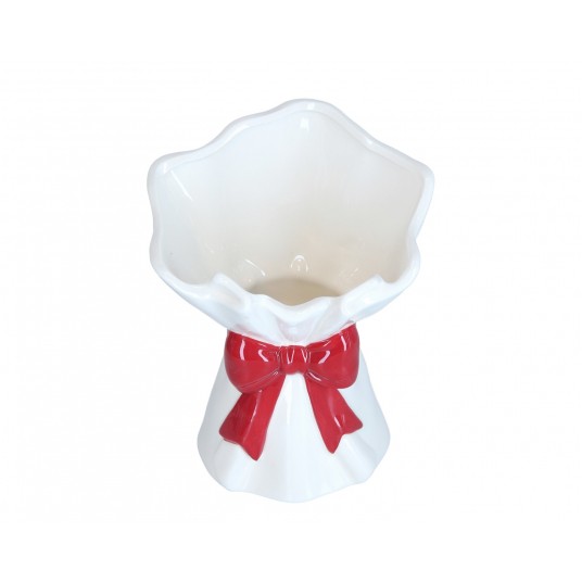 Wazon z ceramiki do kompozycji 25cm/18cm -zdjęcie numer 1