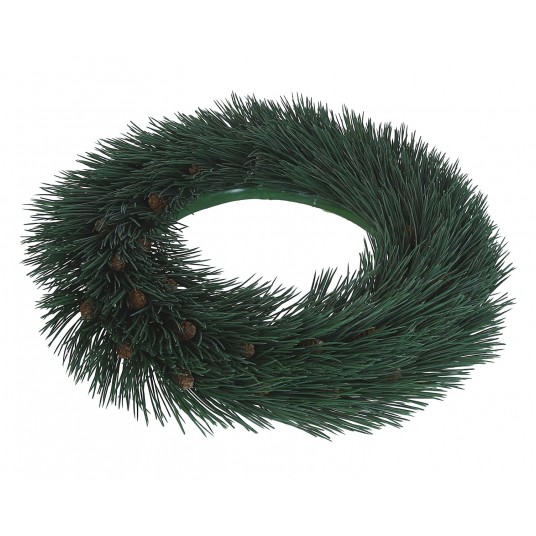 Wianek z tworzywa sztucznego śr 40cm -zdjęcie numer 1