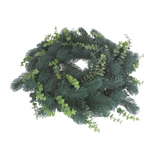 Wianek z tworzywa sztucznego śr 45cm -zdjęcie numer 1