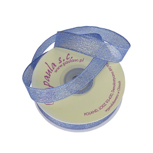 Wstążka granatowa 1,5cm x 23 m -zdjęcie numer 1