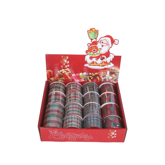 Wstąźka ozdobna do kompozycji mix kol.szer.6.5cm -zdjęcie numer 1