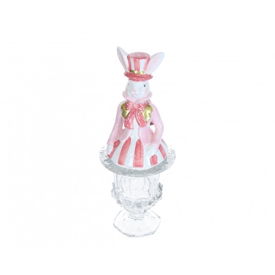 Zając wielkanocny do dekoracji 40cm/18cm -zdjęcie numer 1