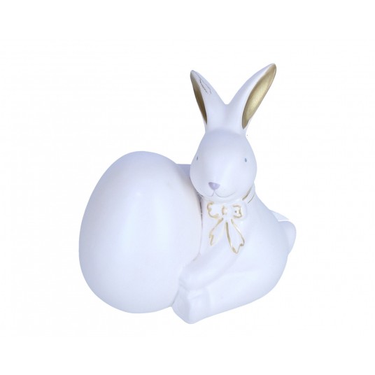 Zajączek kremowy z jajkiem 11cm/12cm -zdjęcie numer 1