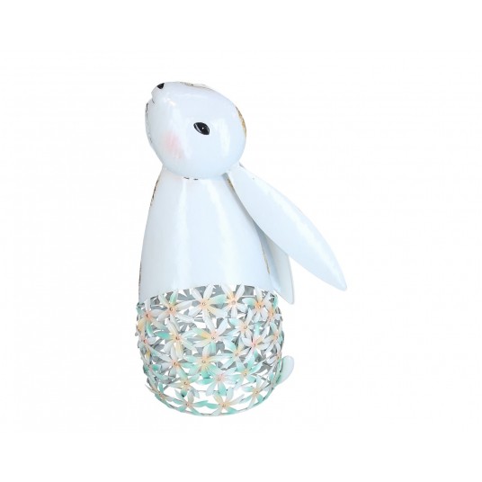 Zajączek ozdobny z metalu 52cm/32cm -zdjęcie numer 1