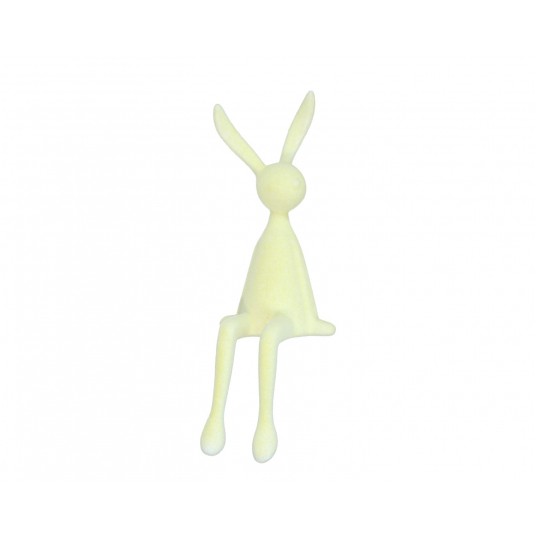 Zajaczek siedzący j. żółty 36 cm -zdjęcie numer 1