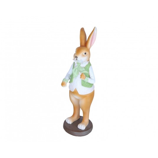 Zajączek w zielonej kamizelce 30cm -zdjęcie numer 1