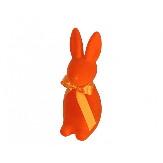 Zajączek wielkanocny pomarańczowy 16cm -zdjęcie numer 2
