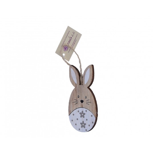 Zajaczek zawieszka 9cm/5cm -zdjęcie numer 1