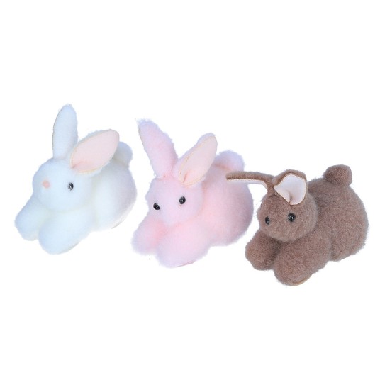 Zajączki wielkanocne mix 3 kol.8cm -zdjęcie numer 1