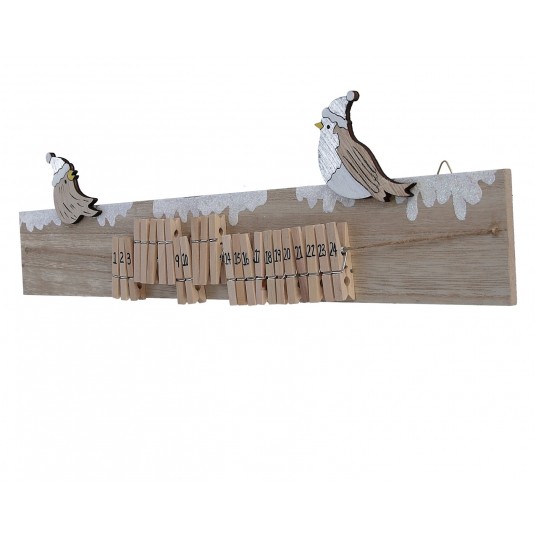 Zawieszka ozdobna ze spinaczmi 48cm/12cm -zdjęcie numer 1
