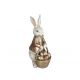 Figurka zajączka do dekoracji 52cm/30cm -zdjęcie numer 1