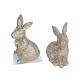 Zając złoty z kokardą z ceramiki 11cm/7cm -zdjęcie numer 2