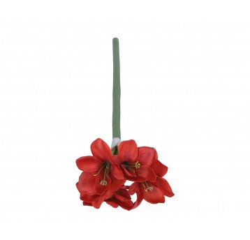 Amarylis czerwony do kompozycji 46cm