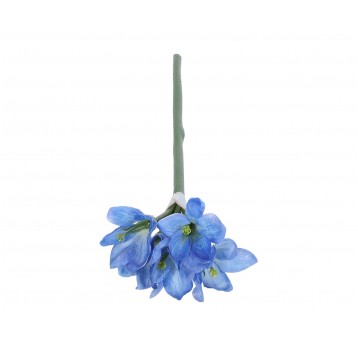 Amarylis niebieski do kompozycji 46cm