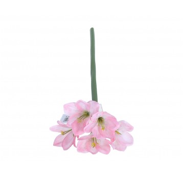 Amarylis róźowy do kompozycji 46cm