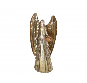 Anioł ozdobny złoty do dekoracji 48cm