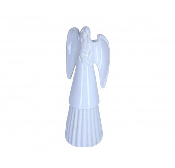 Aniołek kremowy do dekoracji 25cm