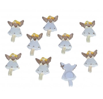 Aniołek na przylepcu op=9 szt l 3cm d 18mm