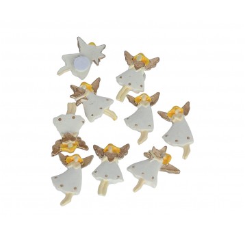 Aniołek na przylepcu op=9cm l 3cm d 18mm