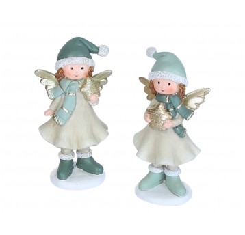 Aniołek ozdobny do kompozycji mix 13cm