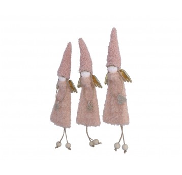 Aniołek zawieszka łososiowa 25cm