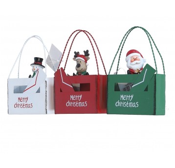 Art. dekoracyjne z tworzywa mix kol.14cm/9cm