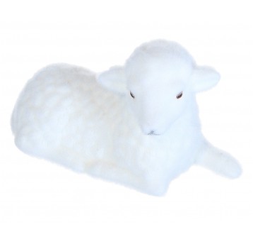 Baranek wielkanocny biały 16cm/25cm